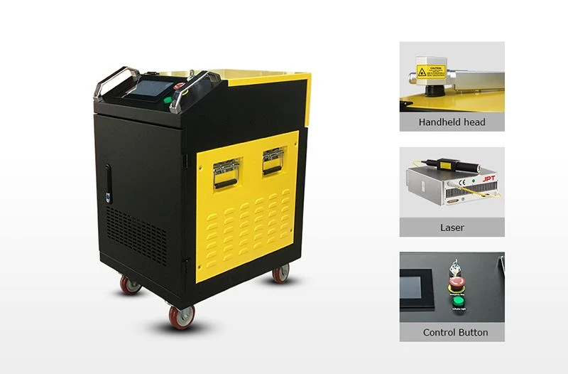 portable 100W laser cleaning metal machine for sale portable 100W laser cleaning metal machine for sale