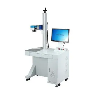 Maszyna do znakowania laserowego drewna srebrnego o mocy 50 W