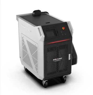 Wysokiej klasy czarno-biały system czyszczenia laserowego o mocy 1000 W,-najwyższej klasy przemysłowa obróbka powierzchni do usuwania rdzy metalowej i farb do drewna